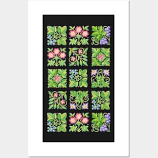 Tudor Flower Parterre Posters and Art